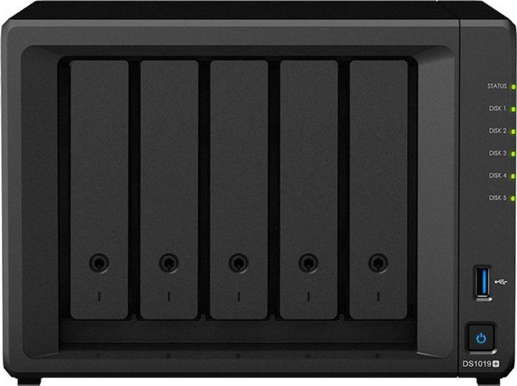Synology DiskStation DS1019+(zwart), Computers en Software, Harde schijven, Zo goed als nieuw, Desktop, Intern, HDD, SATA, Ophalen of Verzenden