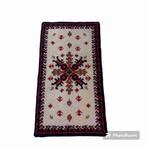 Vintage wollen Smyrna vloerkleed 110/60, Gebruikt, Etten-Leur, DJT@dejuistetoon.eu, Rood