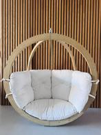 Prachtige houten hangstoel Amazonas zgan, Huis en Inrichting, Stoelen, Ophalen of Verzenden, Zo goed als nieuw, Bruin, Eén