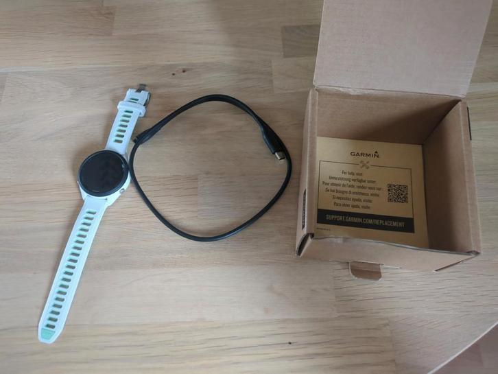 Garmin Forerunner 265s recertified ongebruikt, Sieraden, Tassen en Uiterlijk, Sporthorloges, Zo goed als nieuw, Android, Wit, Afstand