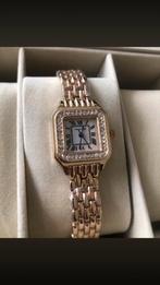 Cartier Panthère mini gold dames horloge, Ophalen of Verzenden, Nieuw, Staal, Overige merken