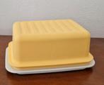Vintage Tupperware Boterdoos Geel/Gebroken Wit, Huis en Inrichting, Keuken | Tupperware, Ophalen of Verzenden, Zo goed als nieuw