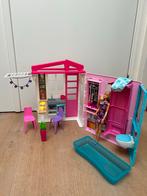 Barbie Inklapbaar Huis - Mist Onderdelen, Ophalen of Verzenden, Gebruikt, Barbie
