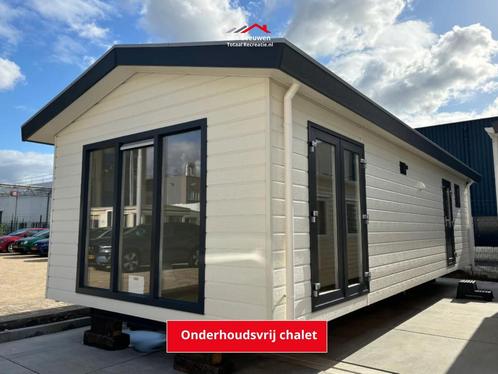 *Nieuw onderhoudsvrij WM chalet 10.50 x 400 2 slaapkamers *, Caravans en Kamperen, Stacaravans, tot en met 4, Ophalen