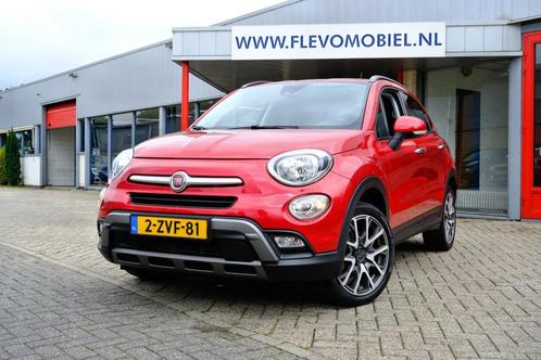 Fiat 500 X Cross 1.4 Turbo 140pk MultiAir Cross Half leder|C, Auto's, Fiat, Bedrijf, Te koop, 500X, ABS, Achteruitrijcamera, Airbags