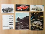 Lot. 5 vintage folders, 1 fabrieksfoto Volkswagen Kever, Kar, Ophalen of Verzenden, Auto's