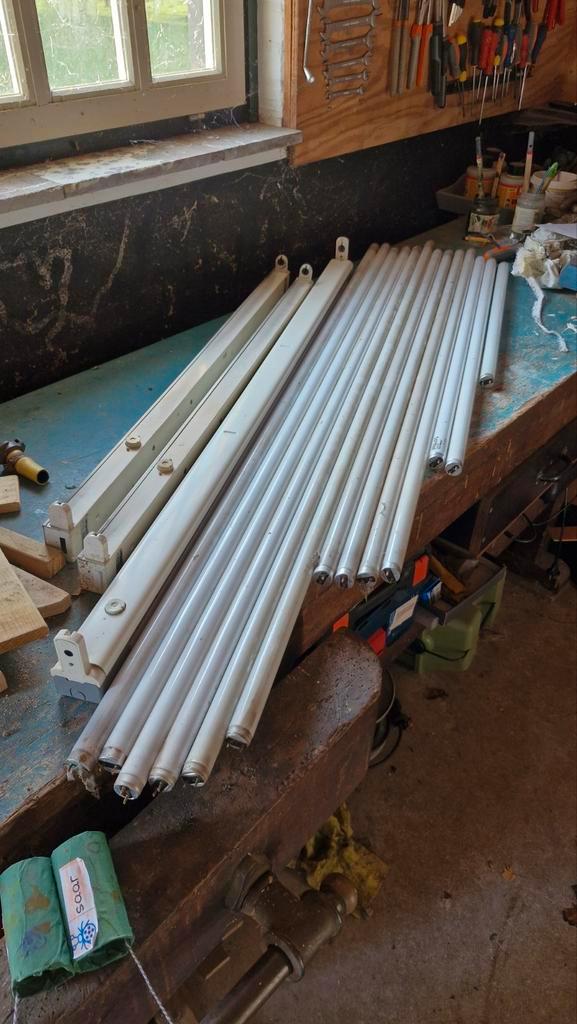 TL Buizen & Armaturen - Diverse, Doe-het-zelf en Verbouw, Bouwverlichting, Ophalen