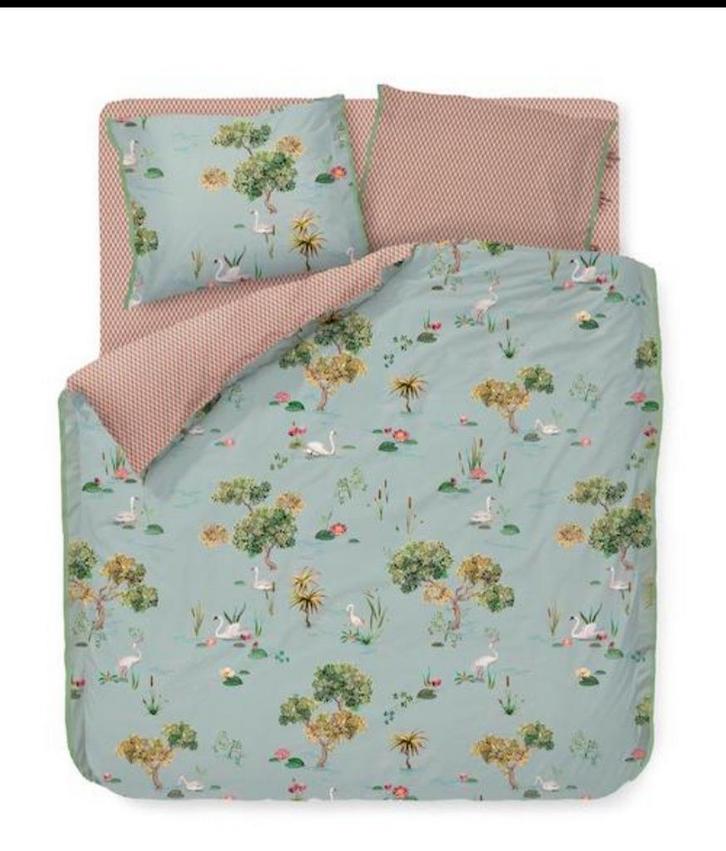 Pip studio little swan dekbedovertrek 240200/220, Huis en Inrichting, Slaapkamer | Beddengoed, Zo goed als nieuw, Dekbedovertrek
