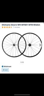 Nieuwe Shimano WH-MT601 Wielset Boost, Ophalen of Verzenden, Nieuw, Mountainbike, Wiel