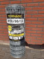 Schapengaas Tornado gaas HT8-80-15 0,80m hoog 50 mtr lang, Ophalen, Nieuw, 20 meter of meer, Gaas