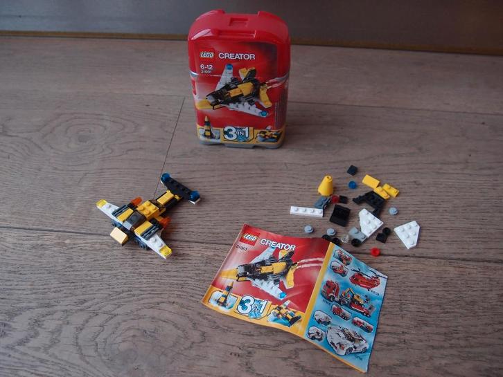 Lego Creator 31001 3 in 1 vliegtuig ruimteraket straaljager, Kinderen en Baby's, Speelgoed | Duplo en Lego, Zo goed als nieuw