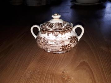 Avon Scenes bruin suikerpotten  beschikbaar voor biedingen