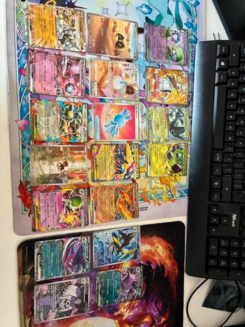 18 Pokemon Hitjes EX/illustration Rares etc €15 beschikbaar voor biedingen
