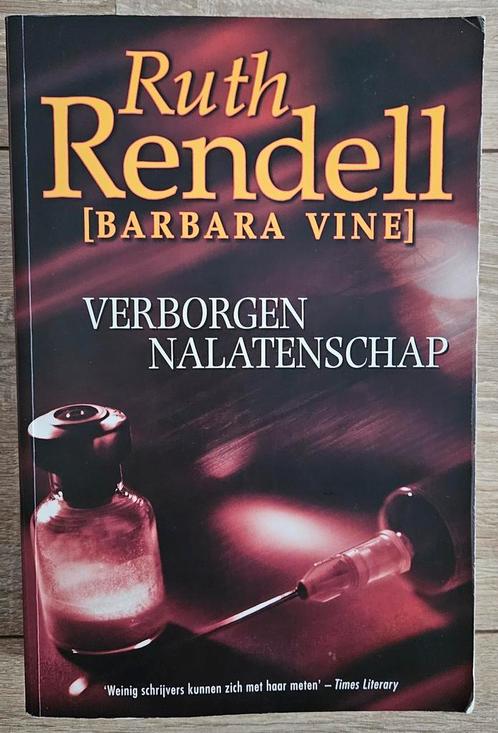 Ruth Rendell - Verborgen nalatenschap, Boeken, Thrillers, Zo goed als nieuw, Ophalen of Verzenden