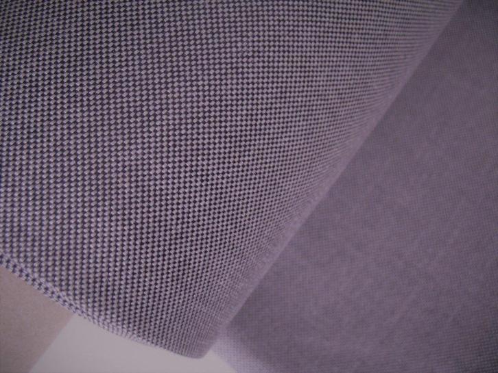 Kvadrat Mi Casa 631; paars+roomwit gordijnstof; 8,5 x 3 mtr, Huis en Inrichting, Stoffering | Gordijnen en Lamellen, Nieuw, 200 cm of meer