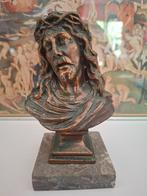 bronzen Jezus beeld, Antiek en Kunst, Antiek | Koper en Brons, Ophalen of Verzenden, Brons
