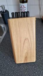 Houten messenblok BK, Ophalen of Verzenden, Gebruikt