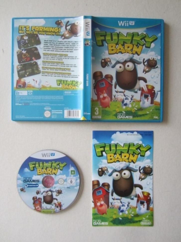 Funky Barn Nintendo Wii U, Spelcomputers en Games, Games | Nintendo Wii U, Nieuw, Overige genres, 1 speler, Vanaf 3 jaar, Ophalen of Verzenden