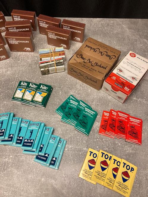 Partij diverse rookaccessoires, Verzamelen, Rookartikelen, Aanstekers en Luciferdoosjes, Nieuw, Overige typen, Ophalen of Verzenden