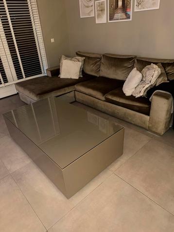 Complete set: bank, salontafel en tv-meubel beschikbaar voor biedingen