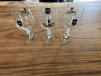 3 Cornet Oaked bierglazen, Ophalen, Zo goed als nieuw, Bierglas