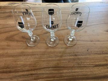 3 Cornet Oaked bierglazen beschikbaar voor biedingen