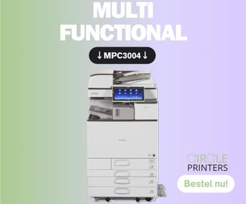 Multifunctionele Ricoh MPC3004 A3 printer beschikbaar voor biedingen