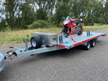 Verhuur huur motoren aanhanger huren 1,2,3,4,5,6 trailer