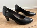 Zwarte pumps hoge hak maat 40, Ophalen of Verzenden, Zo goed als nieuw, Zwart
