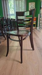 22 gebruikte café stoelen, Huis en Inrichting, Stoelen, Ophalen, Gebruikt, Bruin, Vijf, Zes of meer stoelen