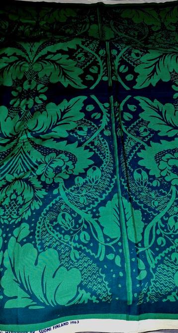 VINTAGE! quiltlap "Fandango" design by Maija Isola, 1963  beschikbaar voor biedingen