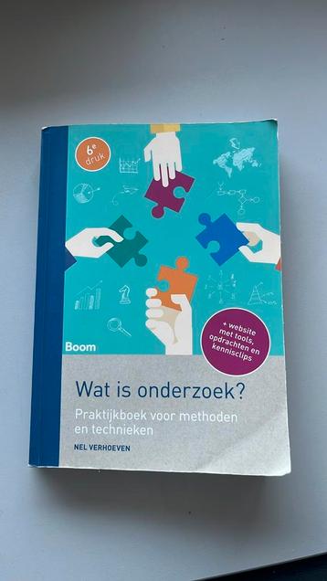 Nel Verhoeven - Wat is onderzoek? beschikbaar voor biedingen
