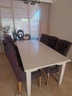 Eettafel gratis, Huis en Inrichting, Tafels | Eettafels, Ophalen, Gebruikt, 200 cm of meer, 50 tot 100 cm