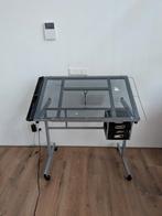 Tafel tekentafel verrijdbaar verstelbaar tekenblad, Ophalen, Gebruikt, Minder dan 130 cm