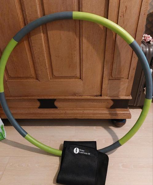 Fitness Hoelahoep met zachte buik/ heup beschermband, Sport en Fitness, Fitnessmaterialen, Zo goed als nieuw, Buik, Ophalen of Verzenden