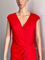 i170 Promiss maat M=38/40 jurk overslagjurk rood jurkje, Knielengte, Maat 38/40 (M), Ophalen of Verzenden, Zo goed als nieuw