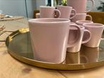 4 IKEA mokken koffie thee kopjes en 8 kleine kopjes roze, Ophalen of Verzenden, Zo goed als nieuw, Overige stijlen, Kop(pen) en/of Schotel(s)