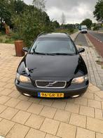 Volvo V70 2.4 140PK 2001 Zwart, Auto's, Volvo, Origineel Nederlands, Te koop, 5 stoelen, Benzine