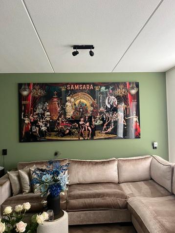 Samsara plexiglas schilderij beschikbaar voor biedingen