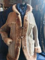 Afghaanse jas vintage, Beige, Maat 42/44 (L), Zo goed als nieuw, Verzenden