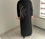 Grote maat jurk-abiye, Galajurk, Zwart, Maat 46/48 (XL) of groter, Ophalen of Verzenden