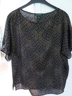 Ralph Lauren top L, Zwart, Maat 42/44 (L), Ophalen of Verzenden, Zo goed als nieuw