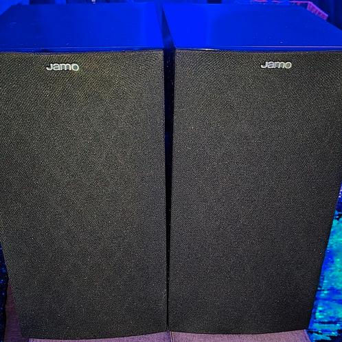Jamo S604 Speakers Zwart, Audio, Tv en Foto, Luidsprekers, Gebruikt, Front, Rear of Stereo speakers, 120 watt of meer, Jamo, Ophalen of Verzenden