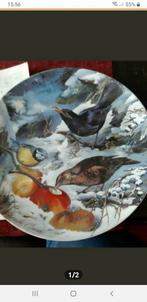 Verzamelaarsobject: Sierbord met vogels, Antiek en Kunst, Ophalen of Verzenden