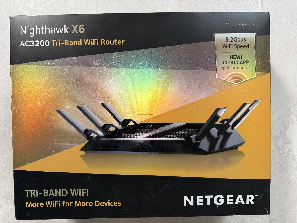 Router Netgear Nighthawk X6, Verzenden, Gebruikt, Router, NETGEAR