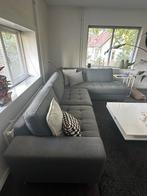 Grijze Hoekbank Goossens, Huis en Inrichting, Ophalen, 100 tot 125 cm, Hoekbank, 300 cm of meer