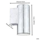 NIEUWE Eglo Riga LED buitenlamp thermisch verzinkt , Minder dan 50 watt, Wandlamp, Ophalen of Verzenden, Netvoeding