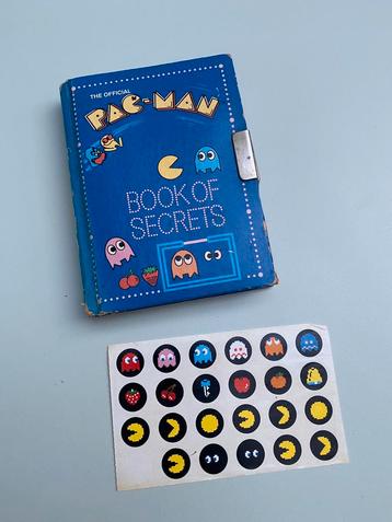 Pac-man dagboek 1980, onbeschreven, incl stickervel beschikbaar voor biedingen