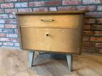 Vintage Nachtkastje jaren 60, Huis en Inrichting, Kasten | Dressoirs, Ophalen, Minder dan 50 cm, Gebruikt, Met lade(s)