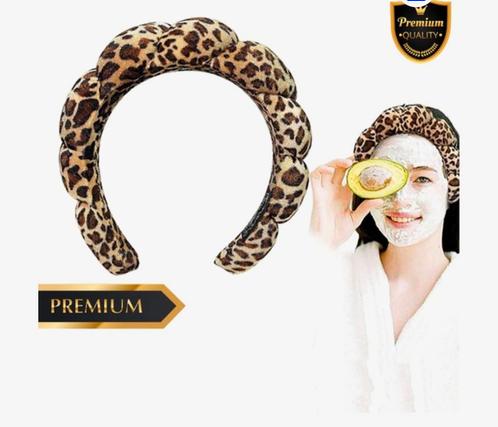 Guapa Fluffy haarband / Make Up Haarband / Diadeem/ skincare, Sieraden, Tassen en Uiterlijk, Beautycases, Nieuw, Ophalen of Verzenden